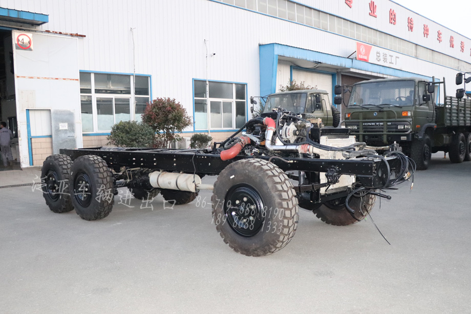 六驱工程车底盘,多用途客车底盘