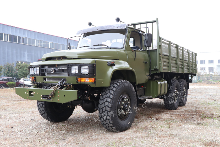 东风六驱越野车,尖头越野卡车,190马力柴油卡车