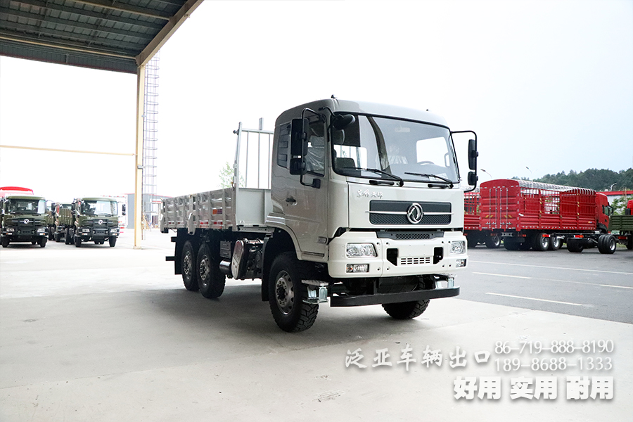 东风六驱平头越野卡车 6x6越野载货车 东风越野专用车出口