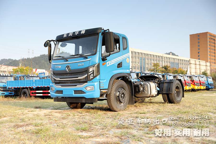 东风平头一排半DV3尊享版4X2牵引教练车底盘 驾证考试车底盘