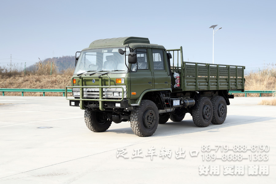 EQ2102N六驱双排越野卡车_6*6东风153双排高配运兵车_EQ246三吨半越野车配置