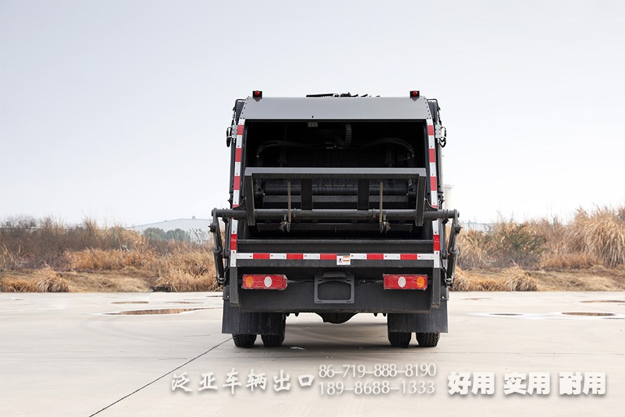 压缩式垃圾车,9立方垃圾车,东风环卫车,垃圾车厂家,垃圾车销售,4*2垃圾车