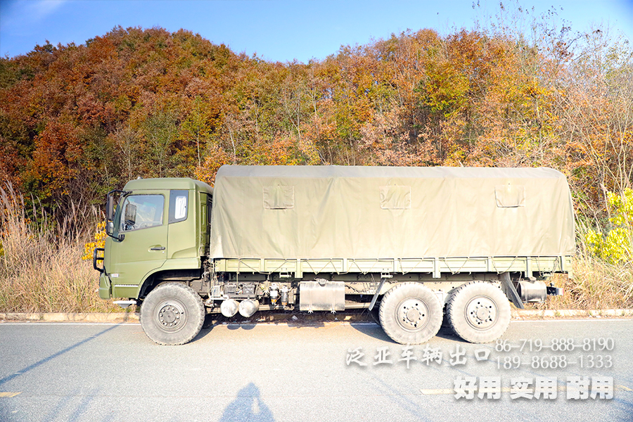 东风国五运兵车,出口型运兵车,EQ2130GA,东风6x6卡车,六驱柴油货车,越野专用型卡车