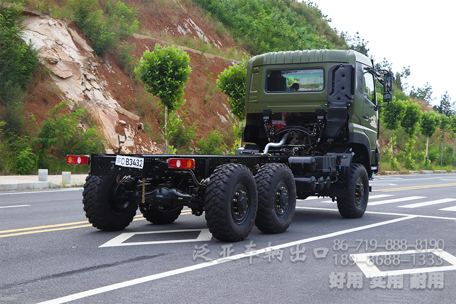 东风大力神,大力神KC,自卸汽车底盘,大力神底盘,专用车底盘改装,6*6自卸车,25吨自卸车,自卸底盘销售,商用车底盘