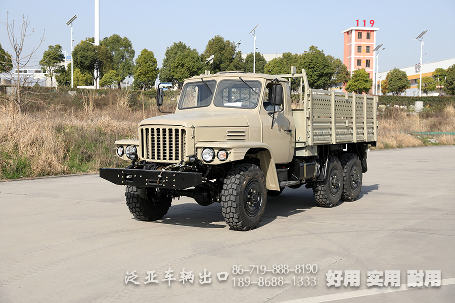 绞盘卡车,东风六驱柴油车,EQ2082E6D,六驱尖头汽车,越野卡车,民用版军车,4吨军车