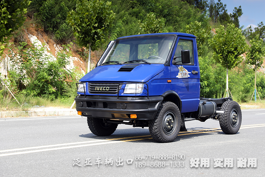 山路森林越野型短头底盘_多功能4×4小型短头越野底盘_NJ2045依维柯四驱改装