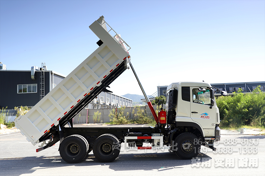 后八轮自卸,重型自卸车出口,三桥卡车货车, 东风25吨后八轮,280马力卡车,6*4自卸改装厂家,工地拉土方石方货车