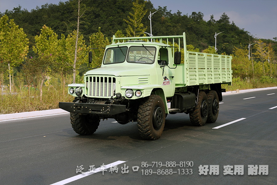 东风定制款EQ2100六驱越野运兵车 东风六驱190马力尖头卡车 6*6多功能尖头载货汽车