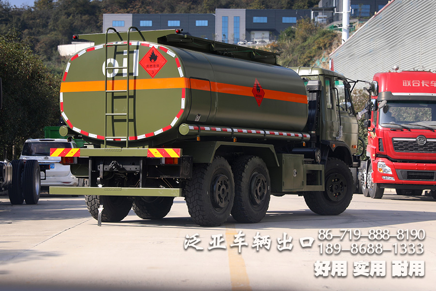 越野加油车、东风六驱、越野油罐车、EQ2102N、东风加油车