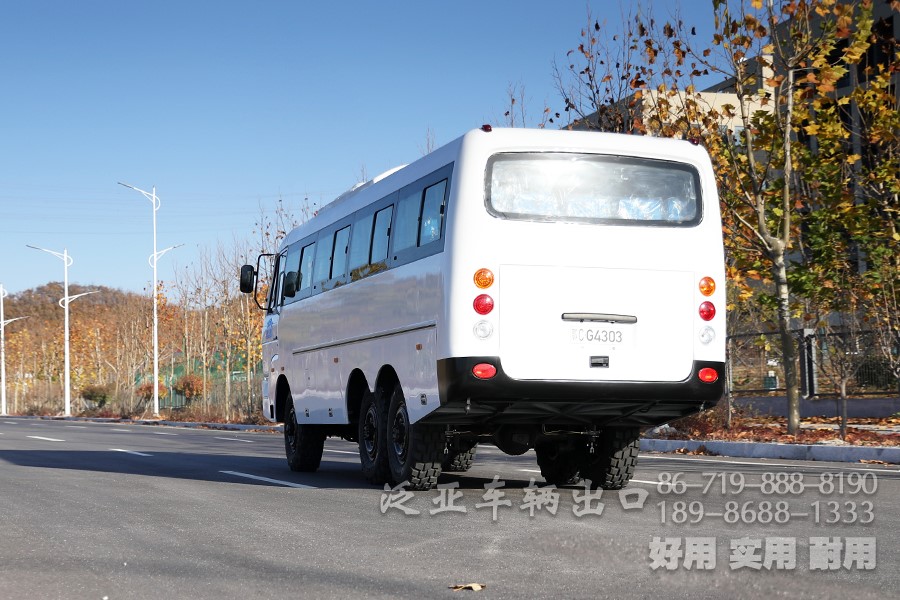 东风六驱客车，越野客车，东风全驱、东风巴士、村村通